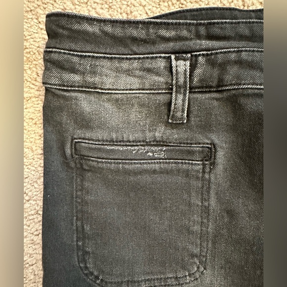 Anthropologie Pilcro and the Letterpress Straight Leg Gray Black Jeans 32 - Picture 5 of 11
